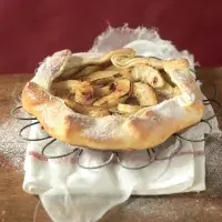 Křehký jablkový koláč