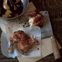 Kuře na víně a sójové omáčce