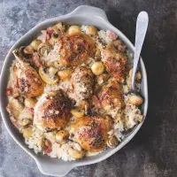 Kuře na žampionech