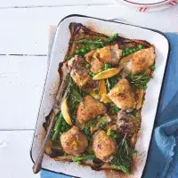 Kuře s chřestem a bylinkami