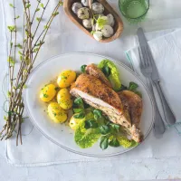 Kuře s nádivkou podle Sandtnerové