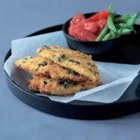 Kuře v olivovo-sýrové krustě