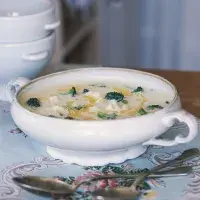 Květákovo-brokolicová polévka Květákovo-brokolicová polévka