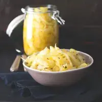 Kysané zelí ochucené po indicku Kysané zelí ochucené po indicku