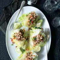 Lodičky s krevetovo-vepřovou pikantní směsí