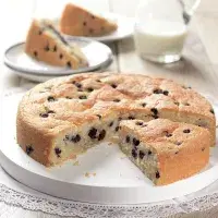 Máslový dort s borůvkami