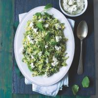Tabbouleh s mátovým labne