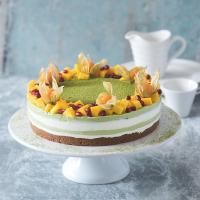 Matcha cheesecake