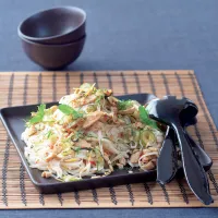 Mátové kuřecí nudle