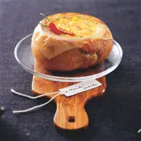 Mexická polévka v bochníku Mexická polévka v bochníku