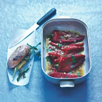 Nasucho pečené papriky