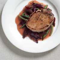 Navinulá cibule s vepřovým