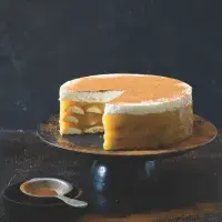 Nepečený jablečný dort