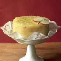 Nepečený jablkový dort