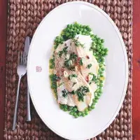 Ostrá krémová ryba