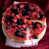 Ovocný dort se želé