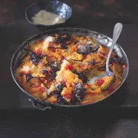 Pečená polenta se zeleninou Pečená polenta se zeleninou