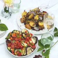 Grilovaná zelenina s bazalkou