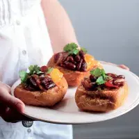 Pikantní zapečené housky Pikantní zapečené housky