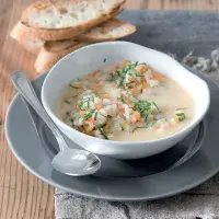 Polévka s citronem a vejci