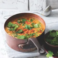 Polévka z červené čočky