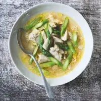 Polévka s chřestem & kuřecím masem