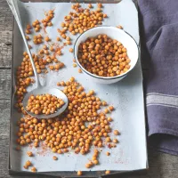 Pražená cizrna z trouby