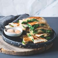 Quesadilly s kadeřávkem