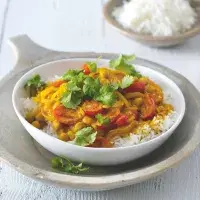 Rajčatovo-cizrnové kari