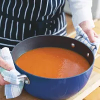 Domácí rajská polévka Domácí rajská polévka