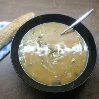 Dršťková polévka z hlívy Dršťková polévka z hlívy