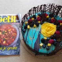 Slavnostní dort "Čarovný les"