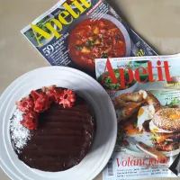 Čokoládový dort s ganache a šampaňským krémem