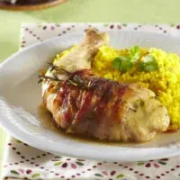 Kuřecí stehna s bylinkovou kůrkou