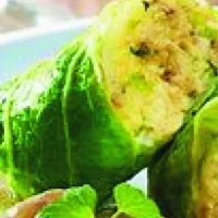 Zelné vegetariánské závitky