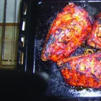 Marinovaná vepřová žebírka pečená