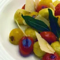 Gnudi with Gorgonzola Cream Sauce