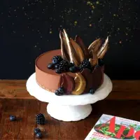 Raw čokoládový dort