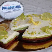Citrusovo avokádový cheesecake Citrusovo avokádový cheesecake