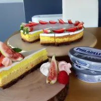 Dýňovo-kurkumový cheesecake