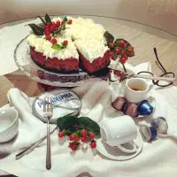 Redvelvet cheesecake