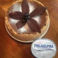 Kávovo čokoládový cheesecake