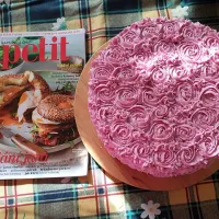 Čokoládový dort k 15. narozeninám čaopisu Apetit