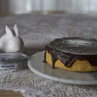 Arašídový cheesecake s karamelem  Arašídový cheesecake s karamelem
