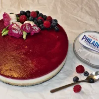 Nepečený cheesecake Nepečený cheesecake