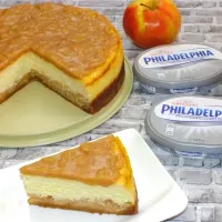 Jablkový cheescake s amarettom Jablkový cheescake s amarettom