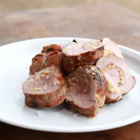 VEPŘOVÁ PANENKA PLNĚNÁ MANDLEMI