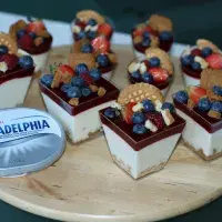 Nepečený cheesecake do skleničky