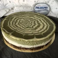 Matcha cheesecake (KitKat edition)