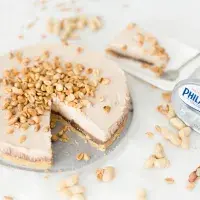 Arašídový cheesecake